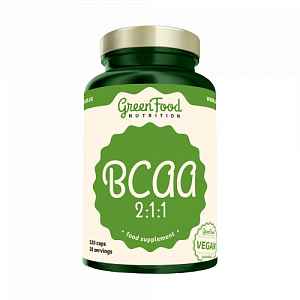 GreenFood Nutrition BCAA 2:1:1 120cps