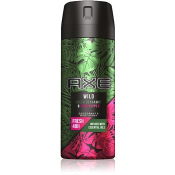 Axe Wild Fresh Bergamot & Pink Pepper deodorant a tělový sprej 150 ml