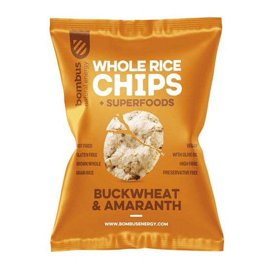 Bombus Rice chips pohanka/amarant 60g