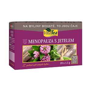 Čaj Menopauza s jetelem - 20 čajových sáčků