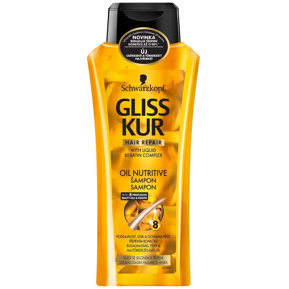 GLISS KUR regenerační šampon 400ml Oil Nutritive
