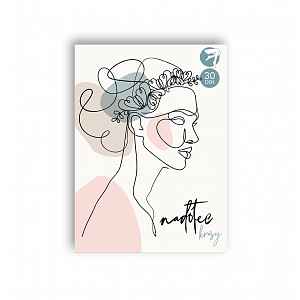 Nadotec Krásy Punčochové kalhoty s krajkovým pásem 30 DEN vel. 3M 1 ks béžové