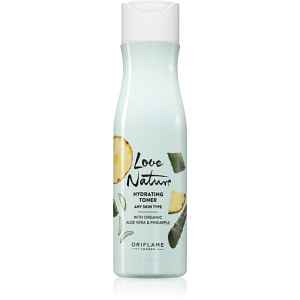 Oriflame Love Nature Organic Aloe Vera & Pineapple hydratační pleťová voda 150 ml