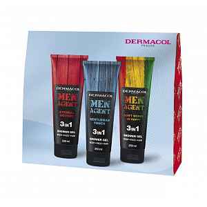 Dermacol Men Agent Dárková sada Gentleman Touch 3 ks