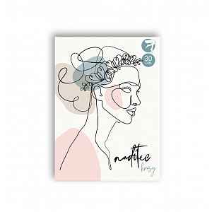 Nadotec Krásy Punčochové kalhoty s krajkovým pásem 30 DEN vel. 3M 1 ks černé