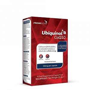 Revive Active Ubiquinol CoQ10 100 mg 30 kapslí