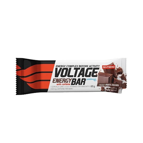 Voltage Energy Bar Horká čokoláda 65g