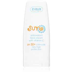 Ziaja Sun antioxidační pleťový krém s vitaminem C SPF 50+ 50 ml