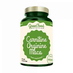 GreenFood Nutrition Carnitin Arginin Maca 90cps