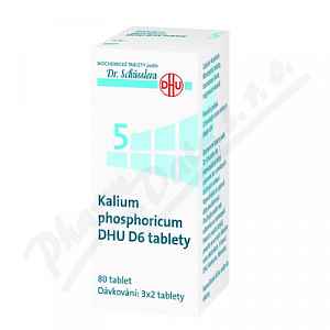 KALIUM Phosphoricum DHU D6 No.5 80 tablet