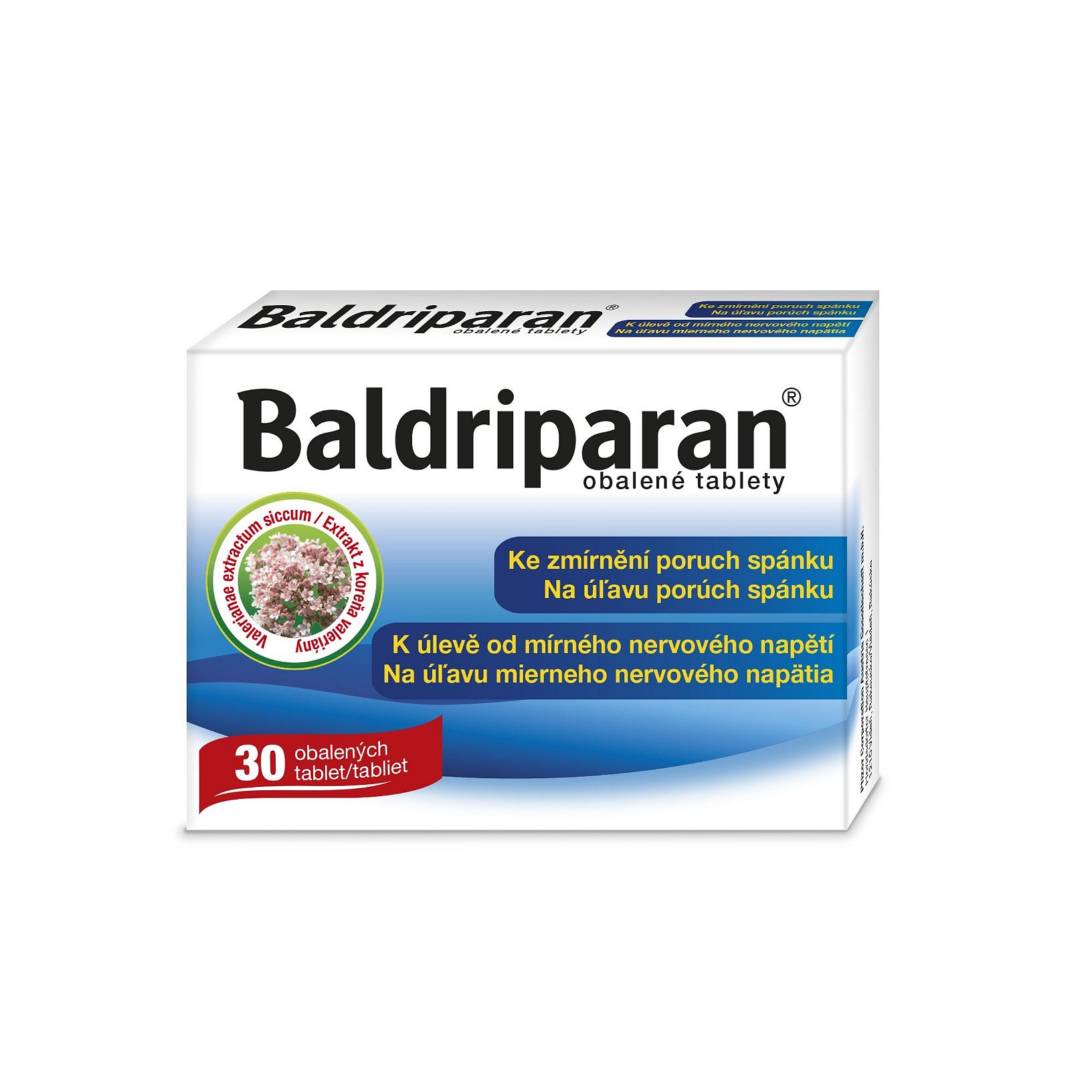 Baldriparan 30 obalených tablet