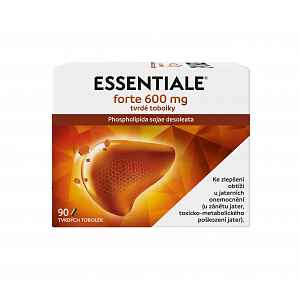Essentiale Forte 600 mg 90 tvrdých tobolek