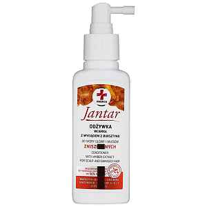 Ideepharm Medica Jantar regenerační kondicionér ve spreji pro poškozené vlasy 100 ml