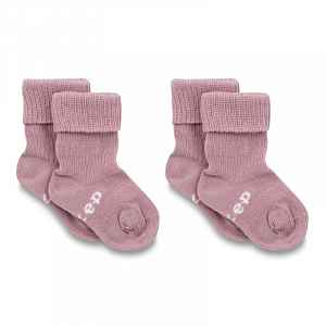 KipKep dětské ponožky Stay-on-Socks 6-12m 2páry Mauve