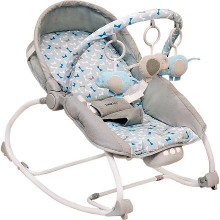 Lehátko pro miminko 2v1 Baby Mix grey