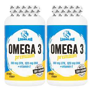 lionlab Omega 3 Premium XXL AKCE 1+1