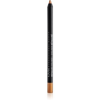 NYX Professional Makeup Metallic Eyeliner metalická tužka na oči odstín 04 Gold 1,3 g