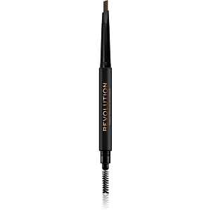 Revolution Duo Brow Definer precizní tužka na obočí odstín Light Brown 0.25 g