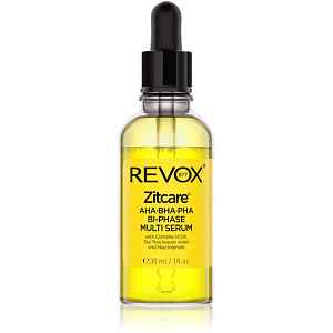 Revox B77 Zitcare AHA BHA PHA Bi-Phase Multi Serum dvoufázové sérum pro vyhlazení a zmatnění pleti 30 ml