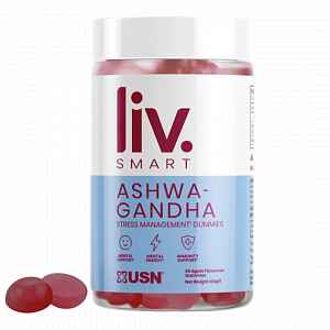 USN LivSMART Ashwagandha Gummies - 60 želé