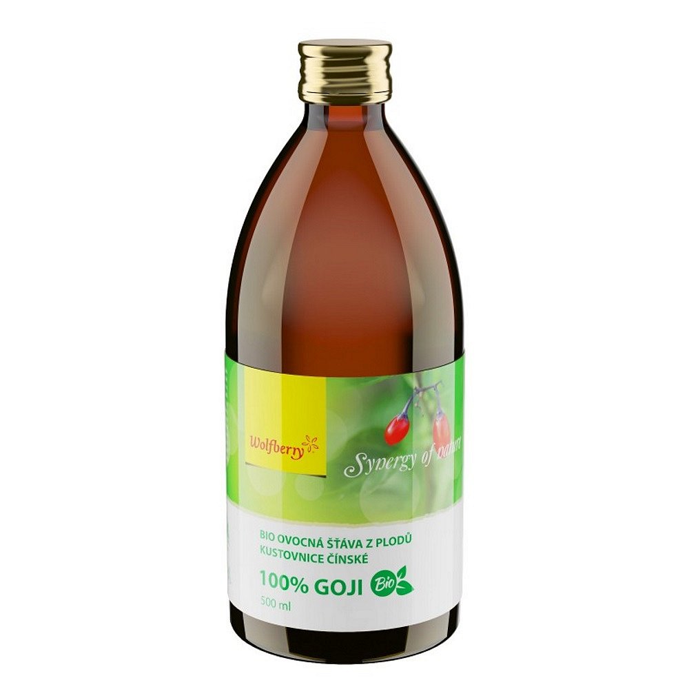 WOLFBERRY Goji šťáva BIO 500 ml