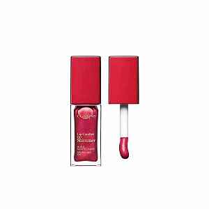 Clarins Lip Comfort Oil Shimmer olej na rty s vícerozměrným leskem  08 - Burgundy Wine