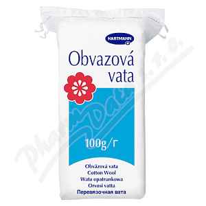 Vata obvazová skládaná 100g