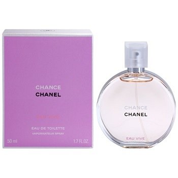 Chanel Chance Eau Vive toaletní voda pro ženy 50 ml