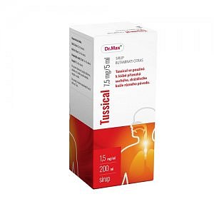 Dr.Max TUSSICAL 7,5mg/5ml sirup 200ml