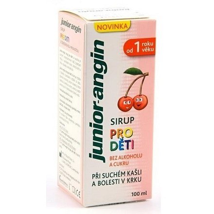 Junior-angin sirup pro děti 100ml