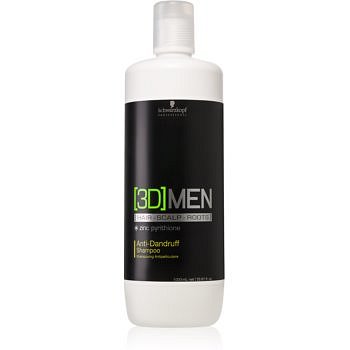 Schwarzkopf Professional [3D] MEN šampon proti lupům  1000 ml