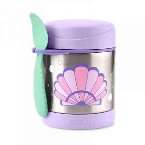 SKIP HOP Spark Style Termoska na jídlo se lžičkou/vidličkou Mušle 325 ml, 3r+