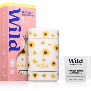 Wild Vanilla Bean Buttercream Sunflower Case tuhý deodorant s pouzdrem 40 g