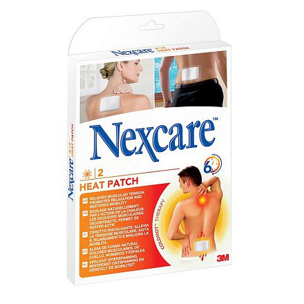 3M Nexcare Hřejivá náplast 95x130mm 2ks