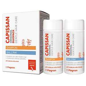 Capissan Original šampon+balzám vši 2x200ml Fagron