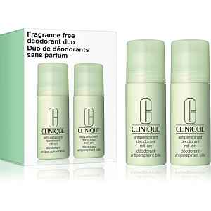 Clinique Fragrance Free Deodorant Duo deodorant roll-on