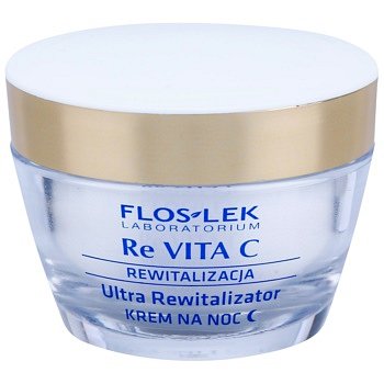 FlosLek Laboratorium Re Vita C 40+ intenzivní noční krém pro revitalizaci pleti  50 ml