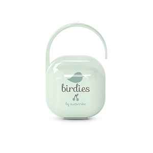 Suavinex Krabička na dudlík Birdies - zelená