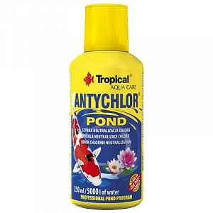 Tropical Antychlor Pond 250ml na 5.000l přípravek k neutralizaci chloru v jezírku