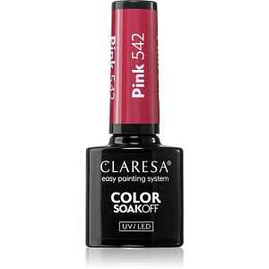 Claresa SoakOff UV/LED Color Balloon Journey gelový lak na nehty odstín Pink 542 5 g