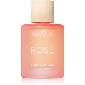 COCOSOLIS ROSE Purify & Nourish Oil Cleanser čisticí pleťový olej s vyživujícím účinkem 50 ml