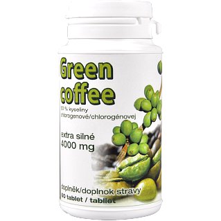 GREEN COFFEE zelená káva extra4000mg tbl.60 Jankar