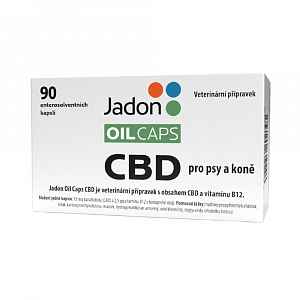 Jadon CBD pro psy a koně Oil caps 90 kapslí