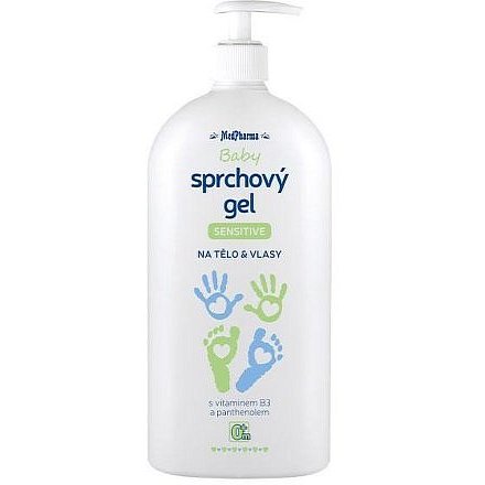 MedPharma Baby sprchový gel Sensitive 500ml