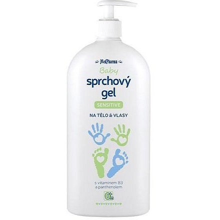 MedPharma Baby sprchový gel Sensitive 500ml