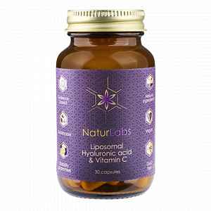 Naturlabs Kyselina hyaluronová + Vitamin C liposomální - 30 kapslí