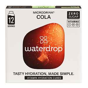 Waterdrop Cola kolový ořech a zelená káva 12 ks