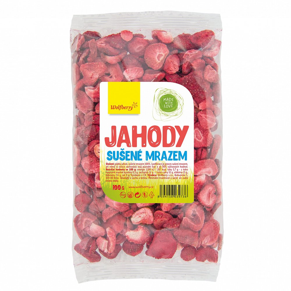 WOLFBERRY Jahody lyofilizované 100 g