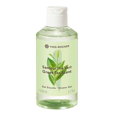 Yves Rocher Sprchový gel Zelený čaj 200ml