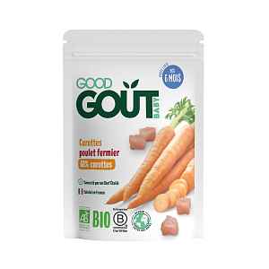 Good Gout BIO Mrkev s farmářským kuřátkem 6m+ 190 g